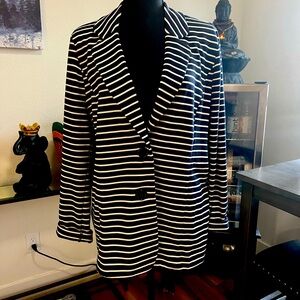 Jjill Wherever collection navy & white. Machine wash.